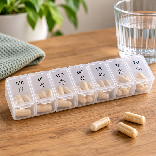 Pillendoos upsell